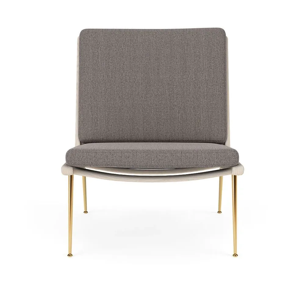 Boomerang Lounge Chair - Re-Wool, Oak