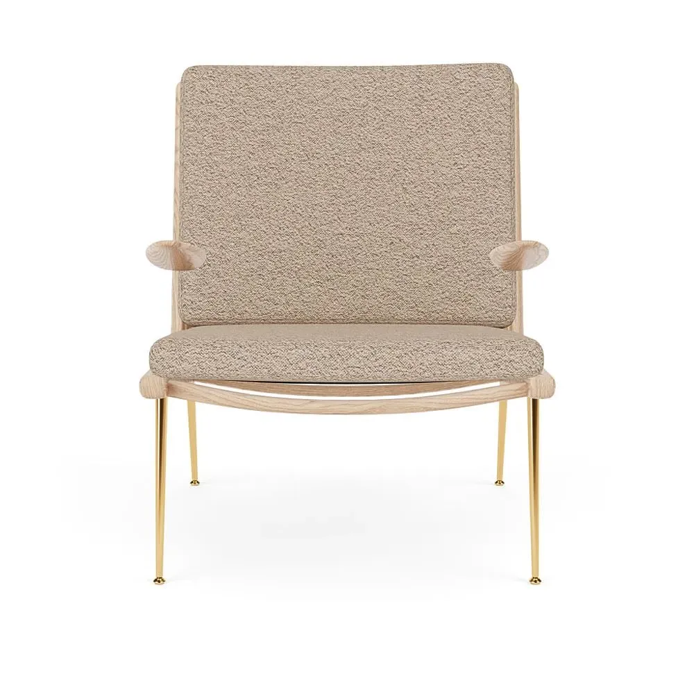 Boomerang Lounge Chair with Armrests - Karakorum