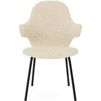 Catch Chair - Karakorum 001, Black Metal Legs