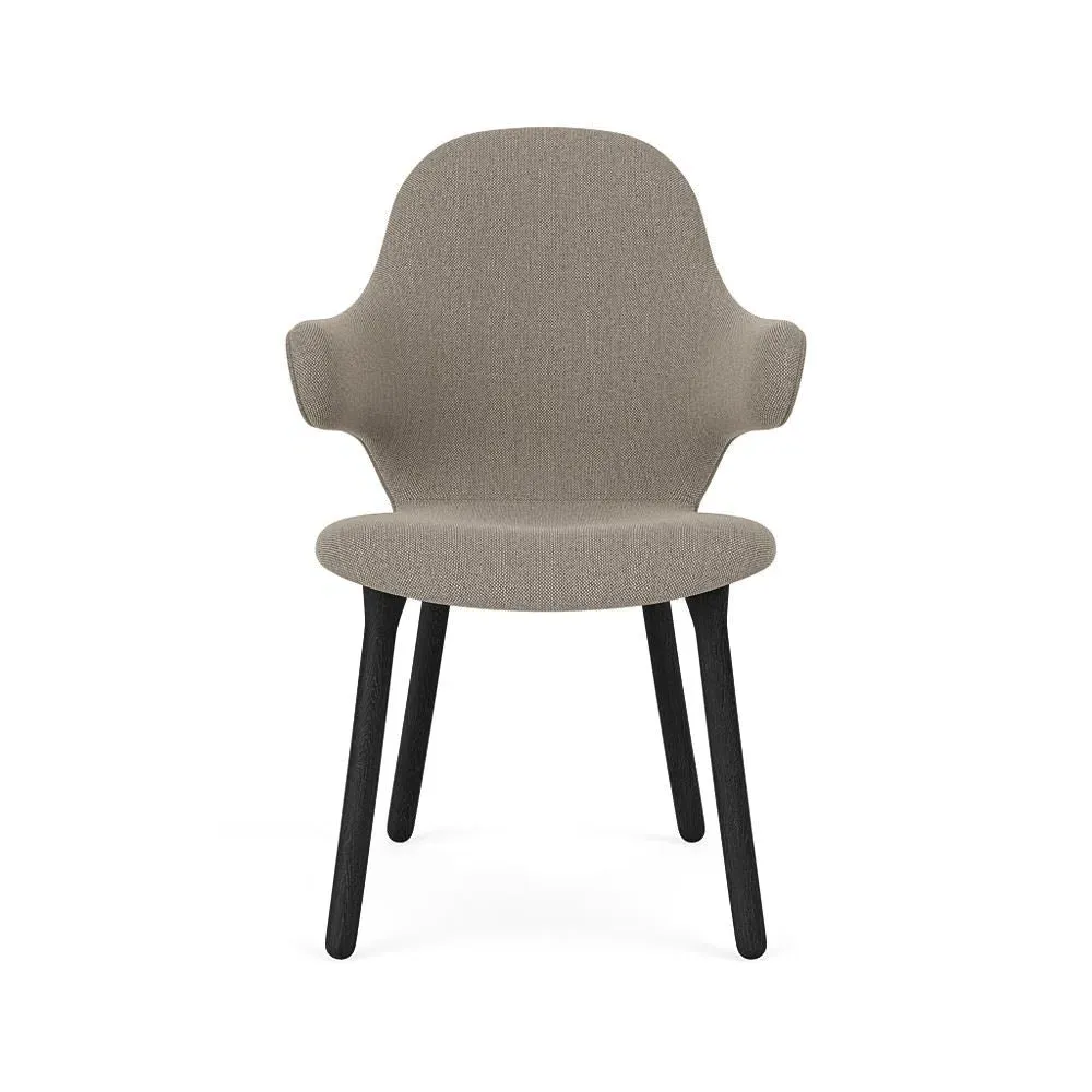 Catch Chair Re-Wool 128 - Black, Oak
