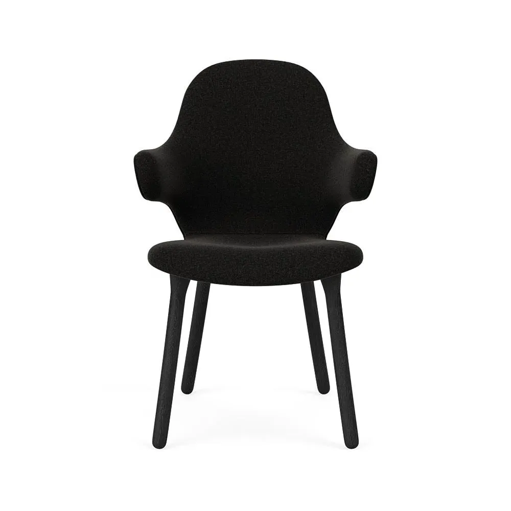 Catch Chair Re-Wool 198 - Black, Oak