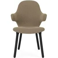 Catch Chair Re-Wool 218 - Black, Oak