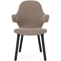 Catch Chair Re-Wool 628 - Black, Oak