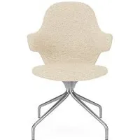 Catch Swivel Chair - Karakorum 001, Polished Aluminium