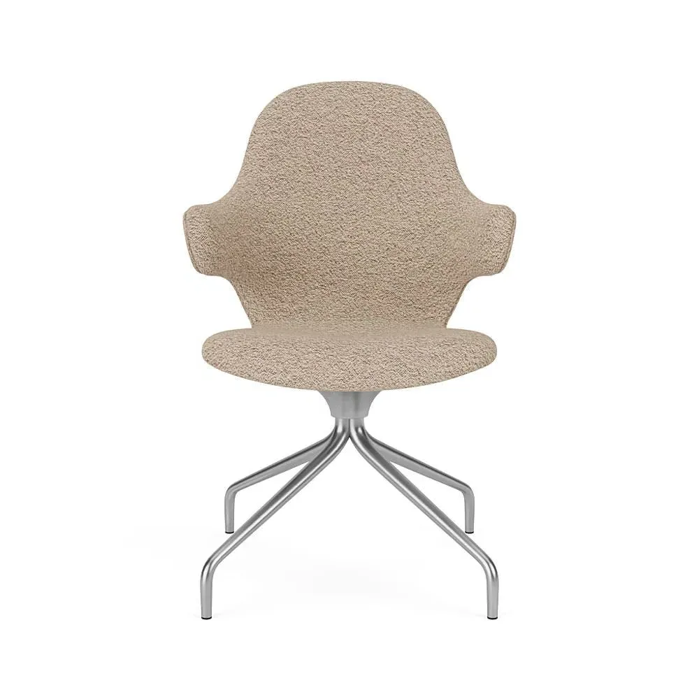 Catch Swivel Chair - Karakorum 003, Polished Aluminium