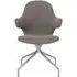 Catch Swivel Chair - Re-Wool 108, Polished Aluminium
