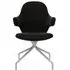 Catch Swivel Chair - Re-Wool 198, Polished Aluminium