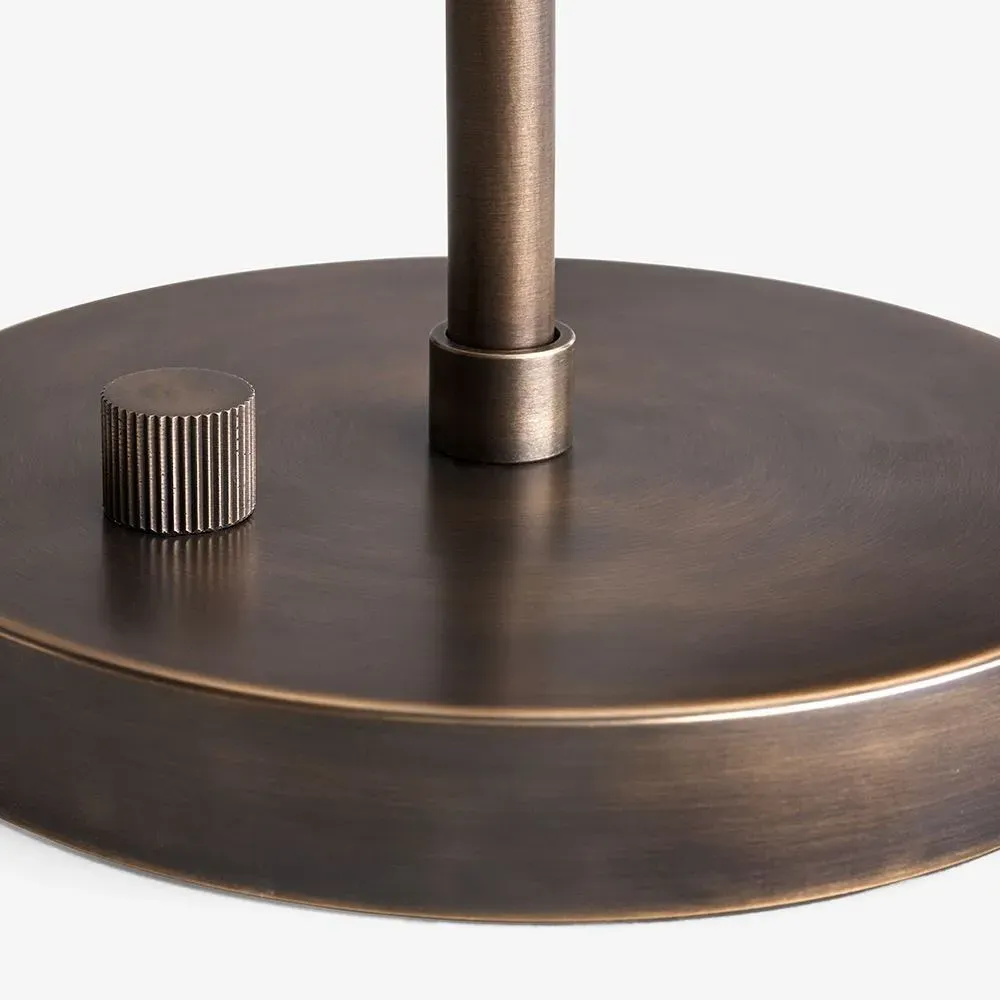 Copenhagen Table Lamp - Opal Glass, Brass