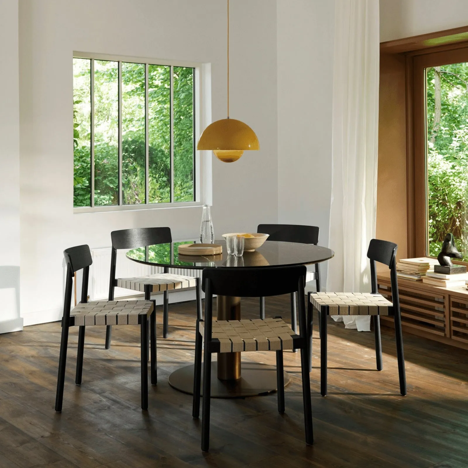 Flowerpot Pendant Light - Dark Plum