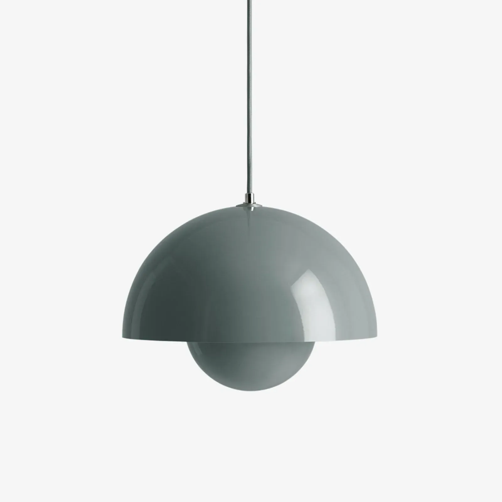 Flowerpot Pendant Light - Stone Blue, Metal