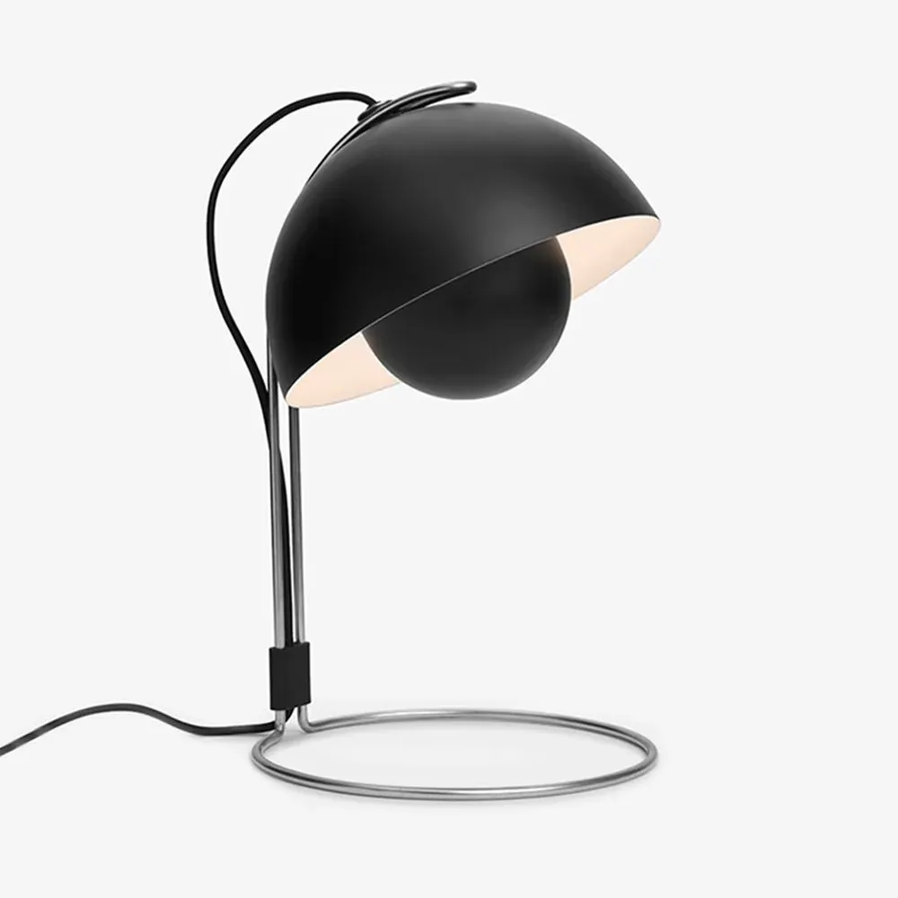 Flowerpot Table Lamp - Black, Steel image