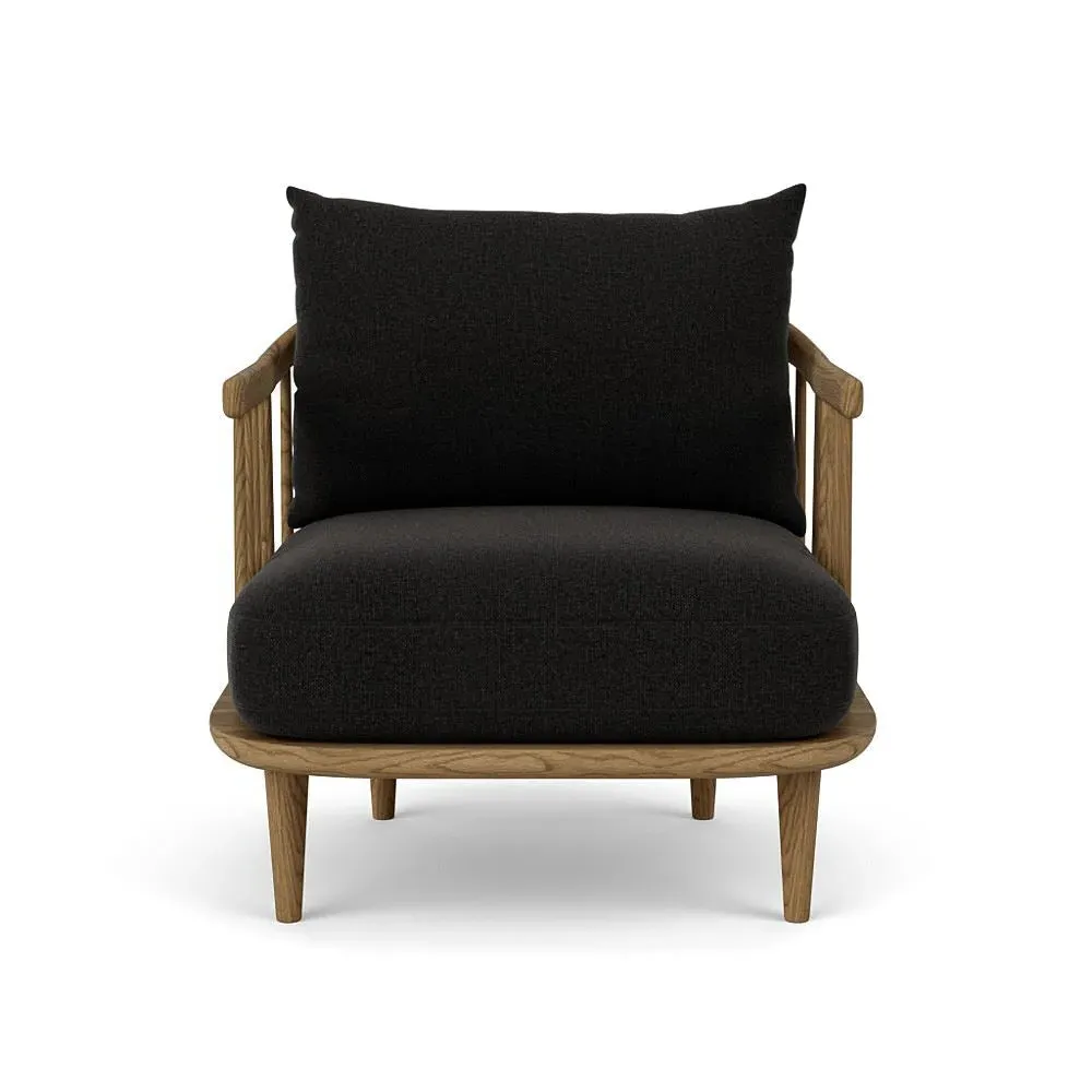 Fly Lounge Chair with Cushions - Smoked Oak