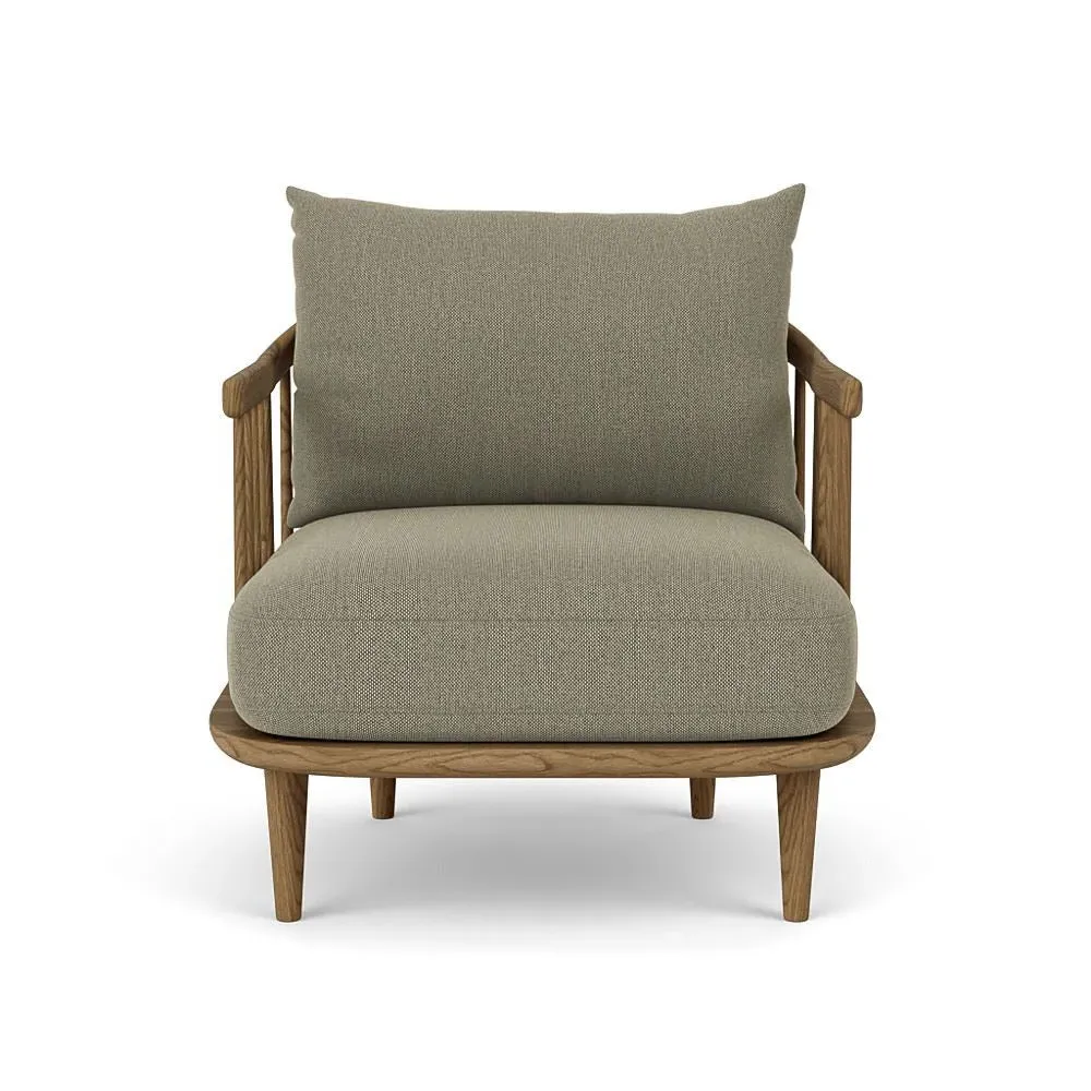 Fly Lounge Chair with Cushions - Smoked Oak