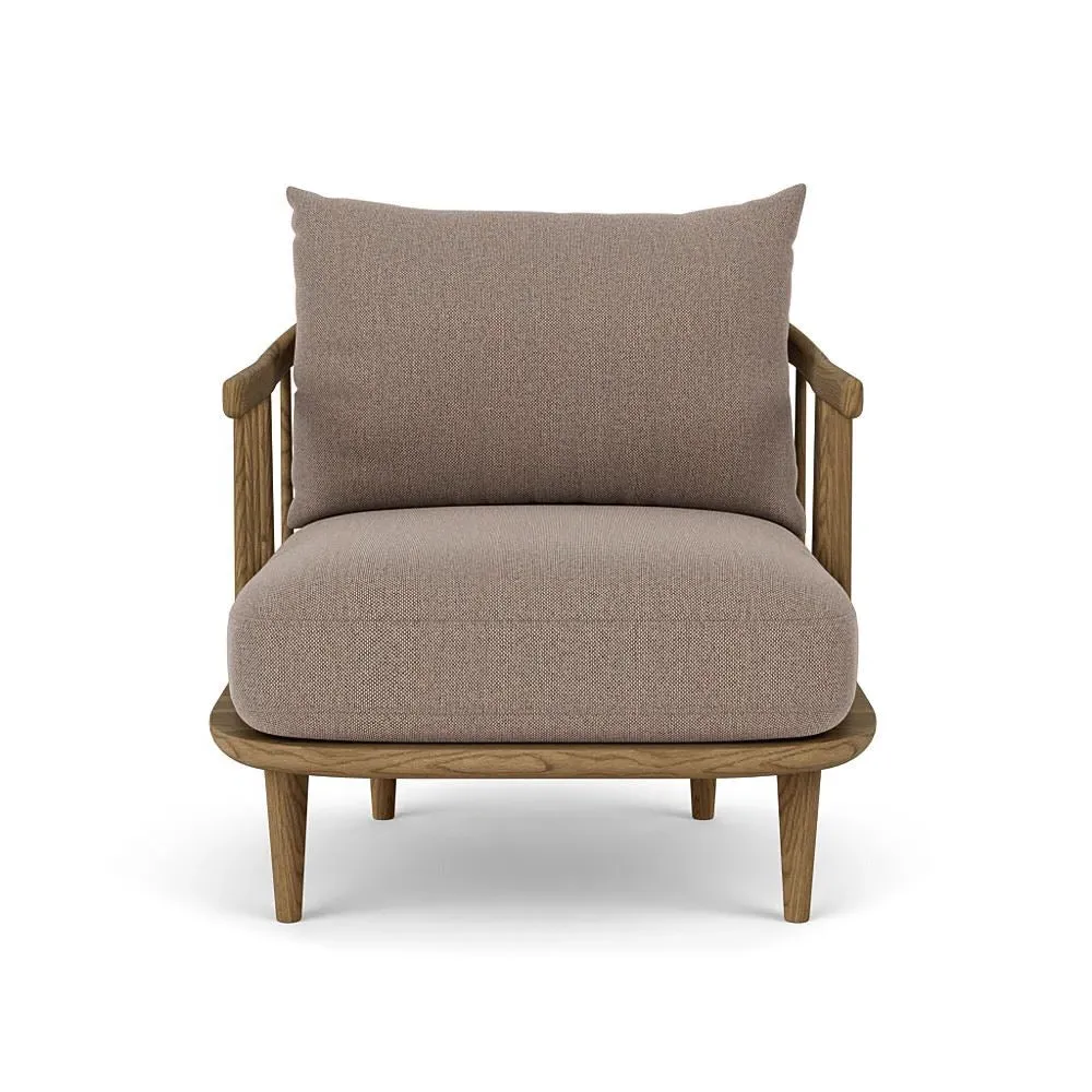 Fly Lounge Chair with Cushions - Smoked Oak