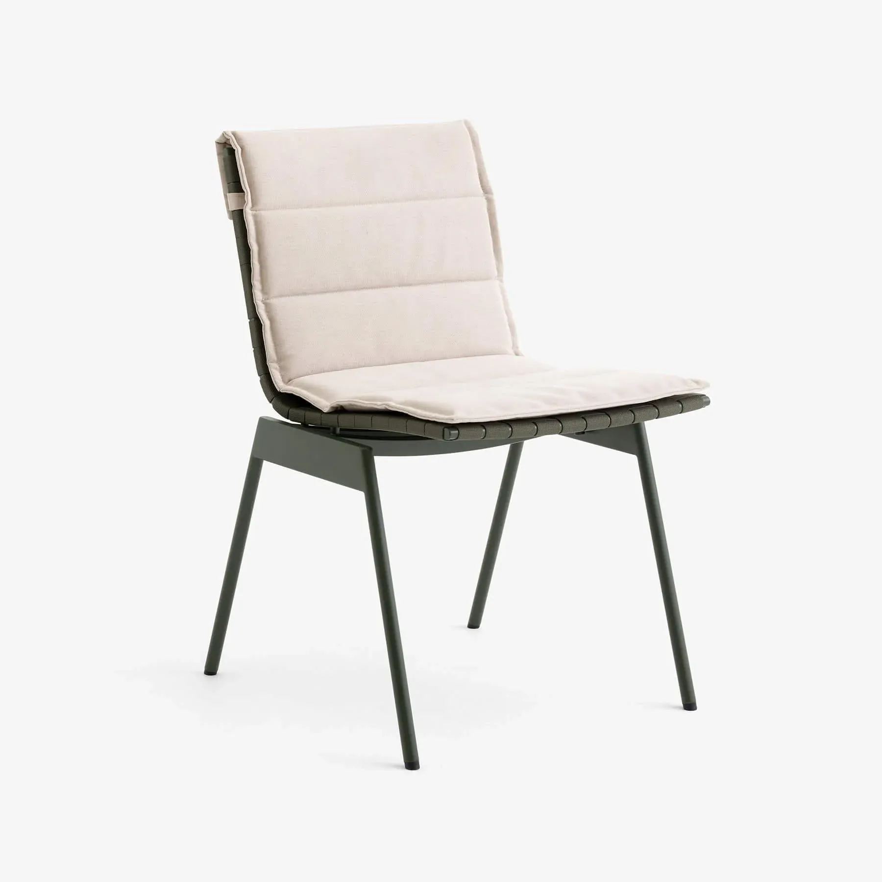 Garden Chair with Cushion - Bronze Green image