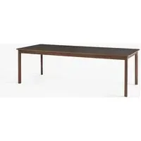 HW1 & HW2 Patch Large Extendable Dining Table - Brown, Walnut