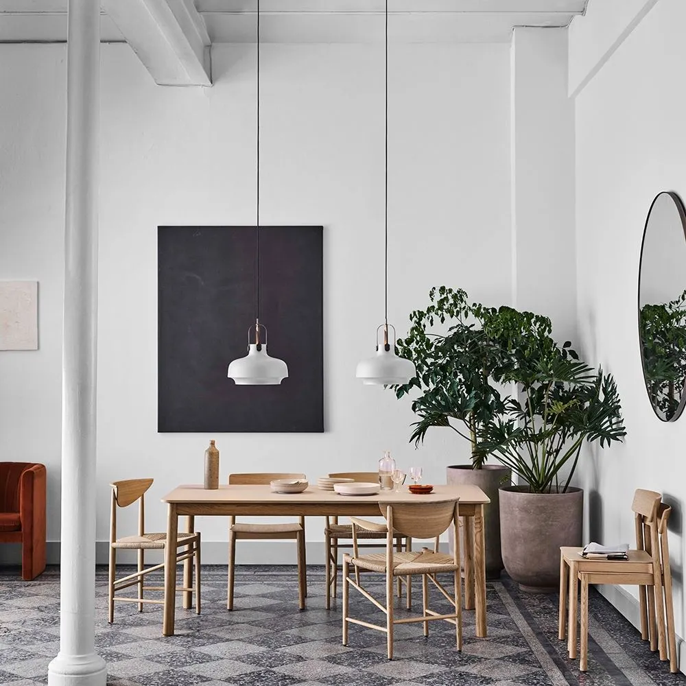 HW1 & HW2 Patch Small Extendable Dining Table - Beige, Oak