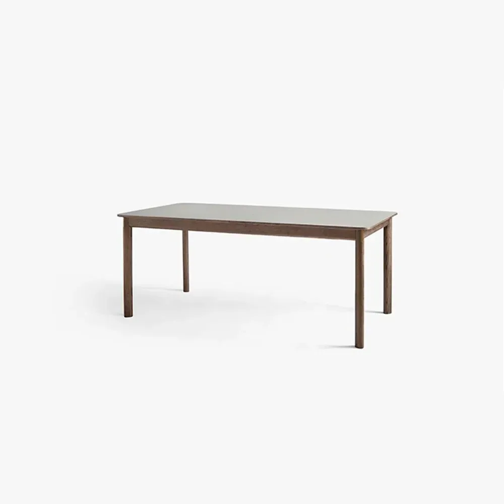 HW1 & HW2 Patch Small Extendable Dining Table - Grey, Smoked Oak