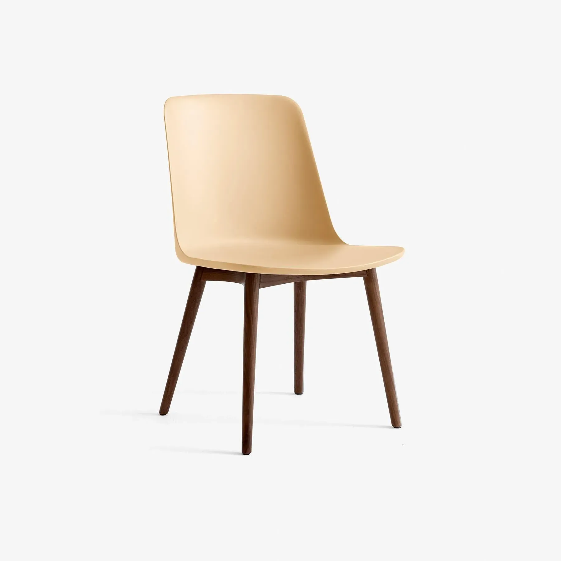 HW71 Rely Office Chair - Beige, Walnut image