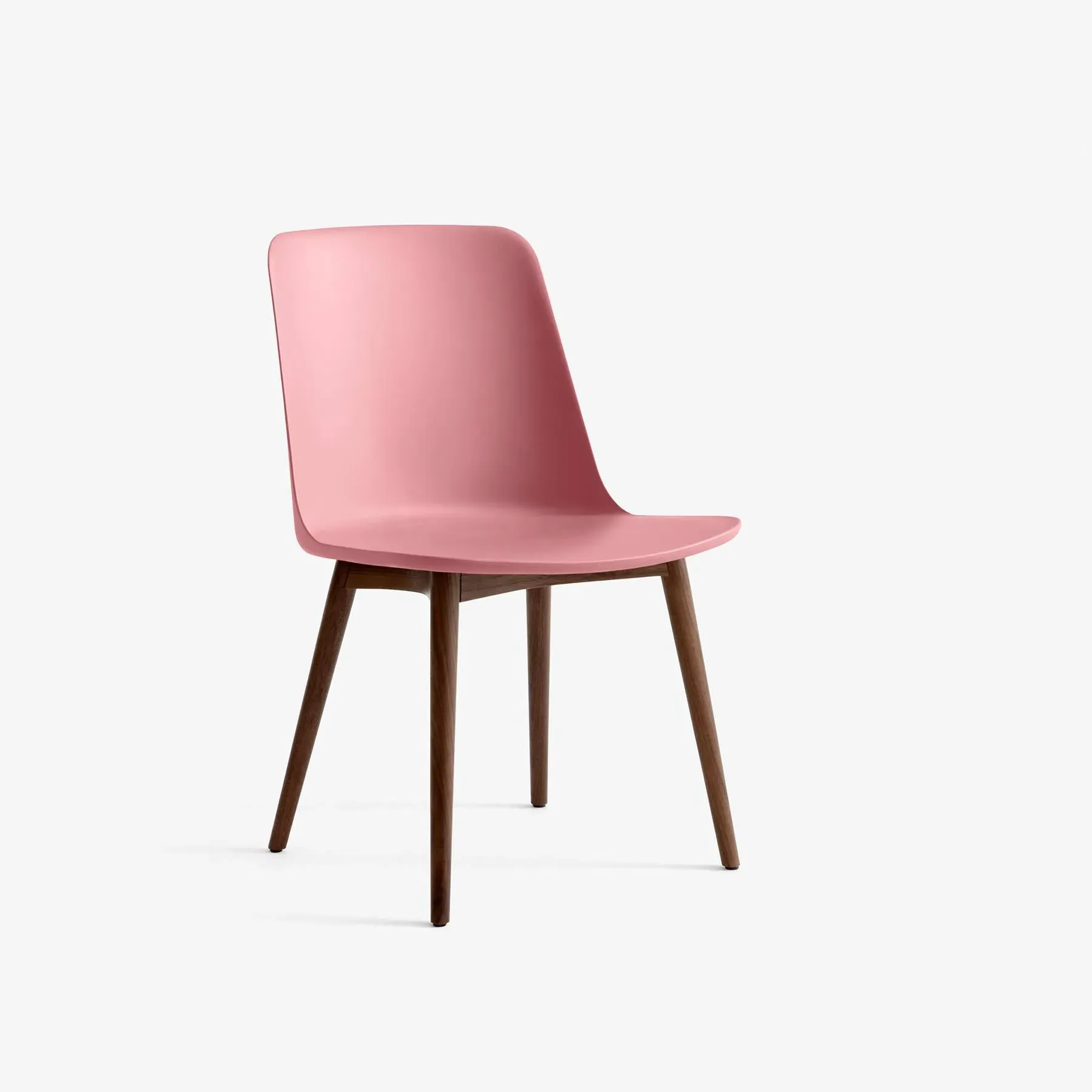 HW71 Rely Office Chair - Soft Pink, Walnut