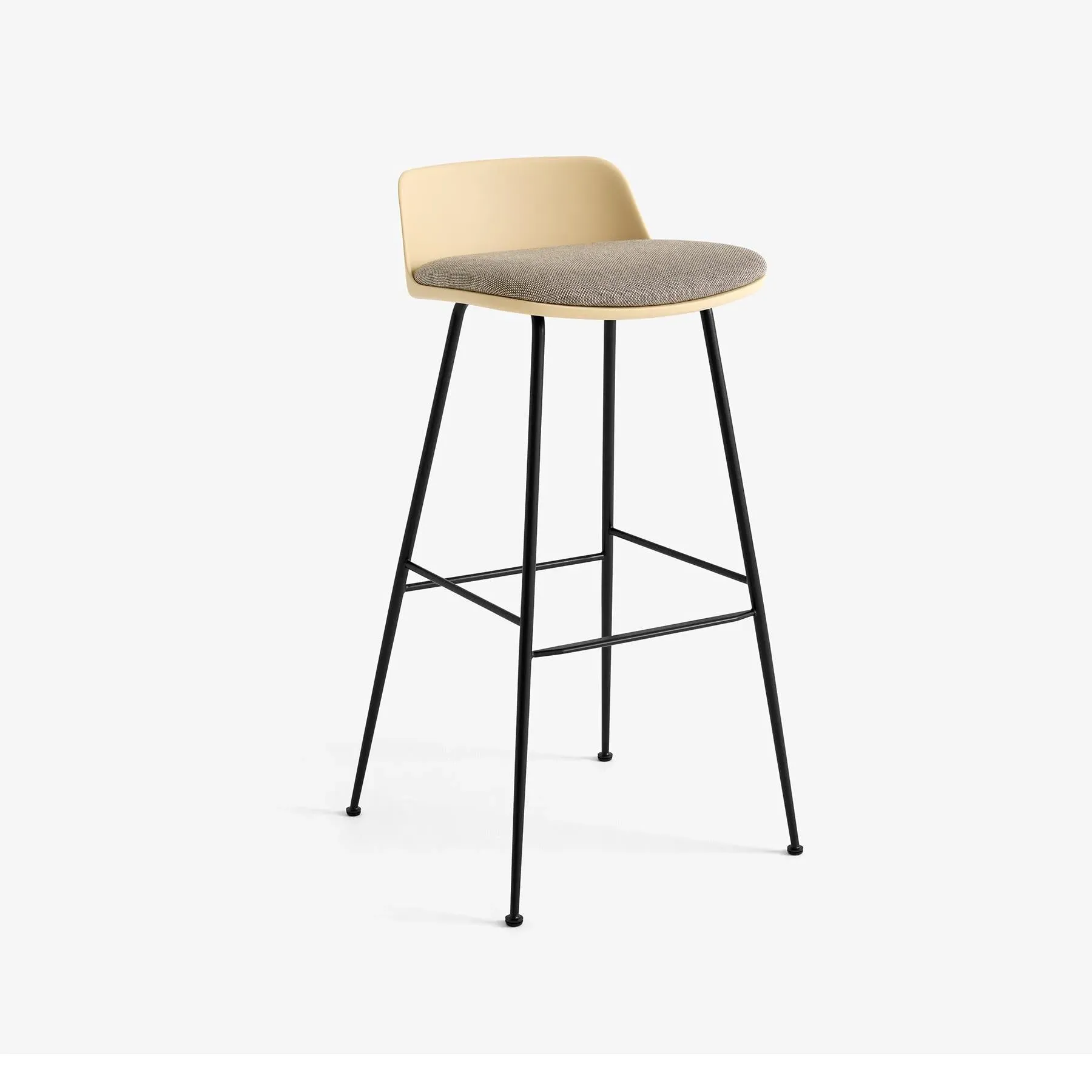 HW82 & HW87 Rely Bar Stool - Beige