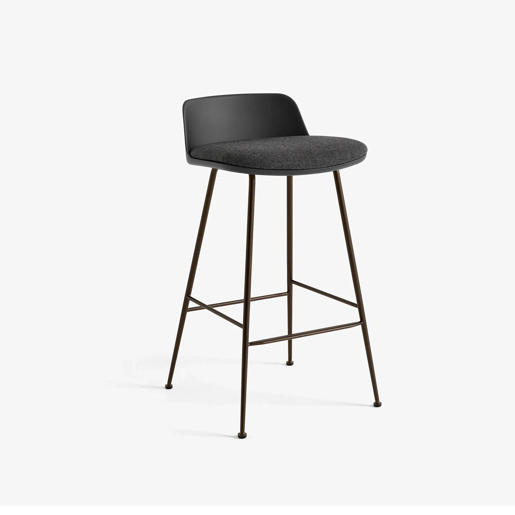 HW82 & HW87 Rely Bar Stool - Black