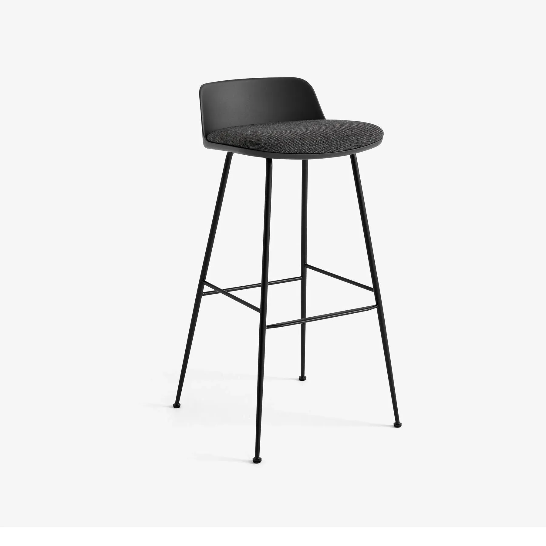HW82 & HW87 Rely Bar Stool - Stone Grey