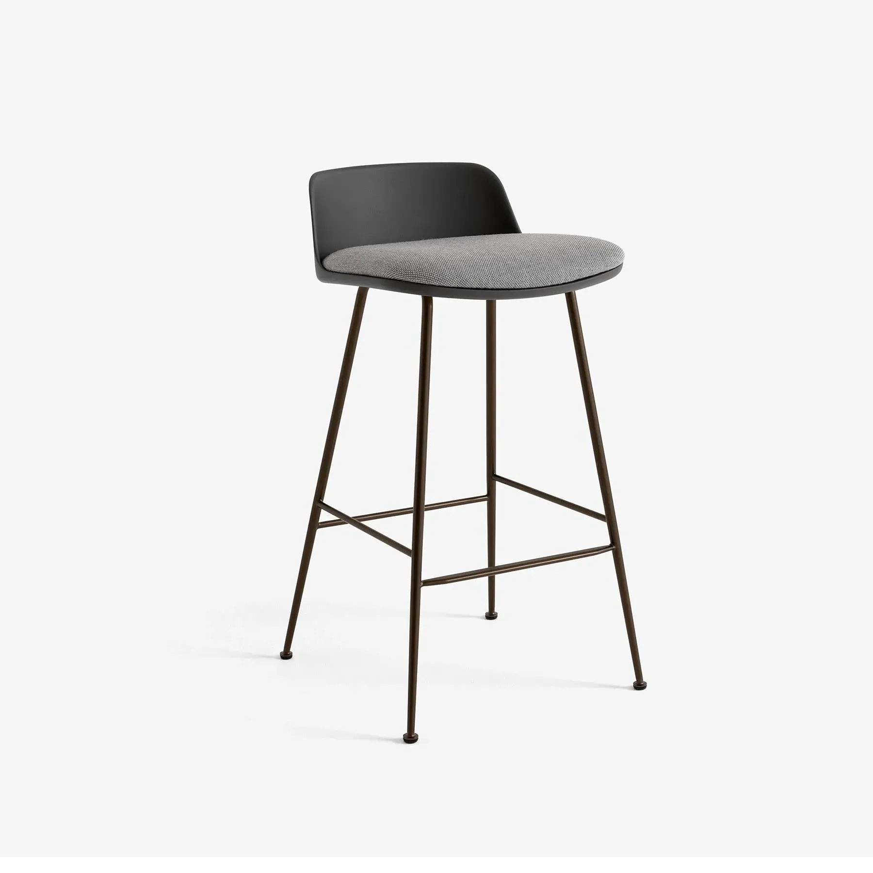 HW82 & HW87 Rely Bar Stool - Stone Grey