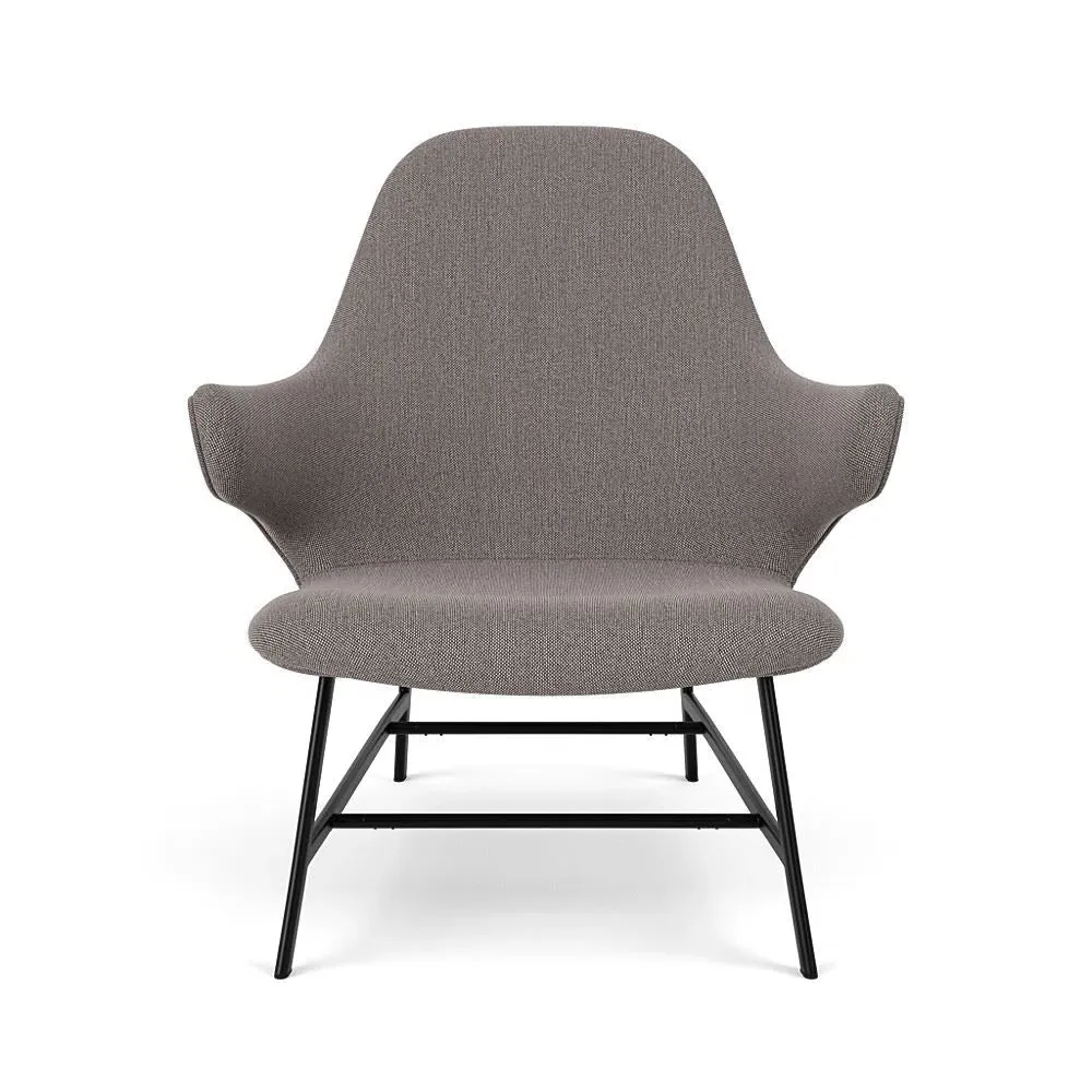 JH13 & JH14 Catch Lounge Chair - Re-Wool 108, Tube Base image