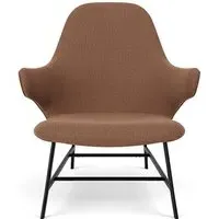 JH13 & JH14 Catch Lounge Chair - Re-Wool 378, Tube Base