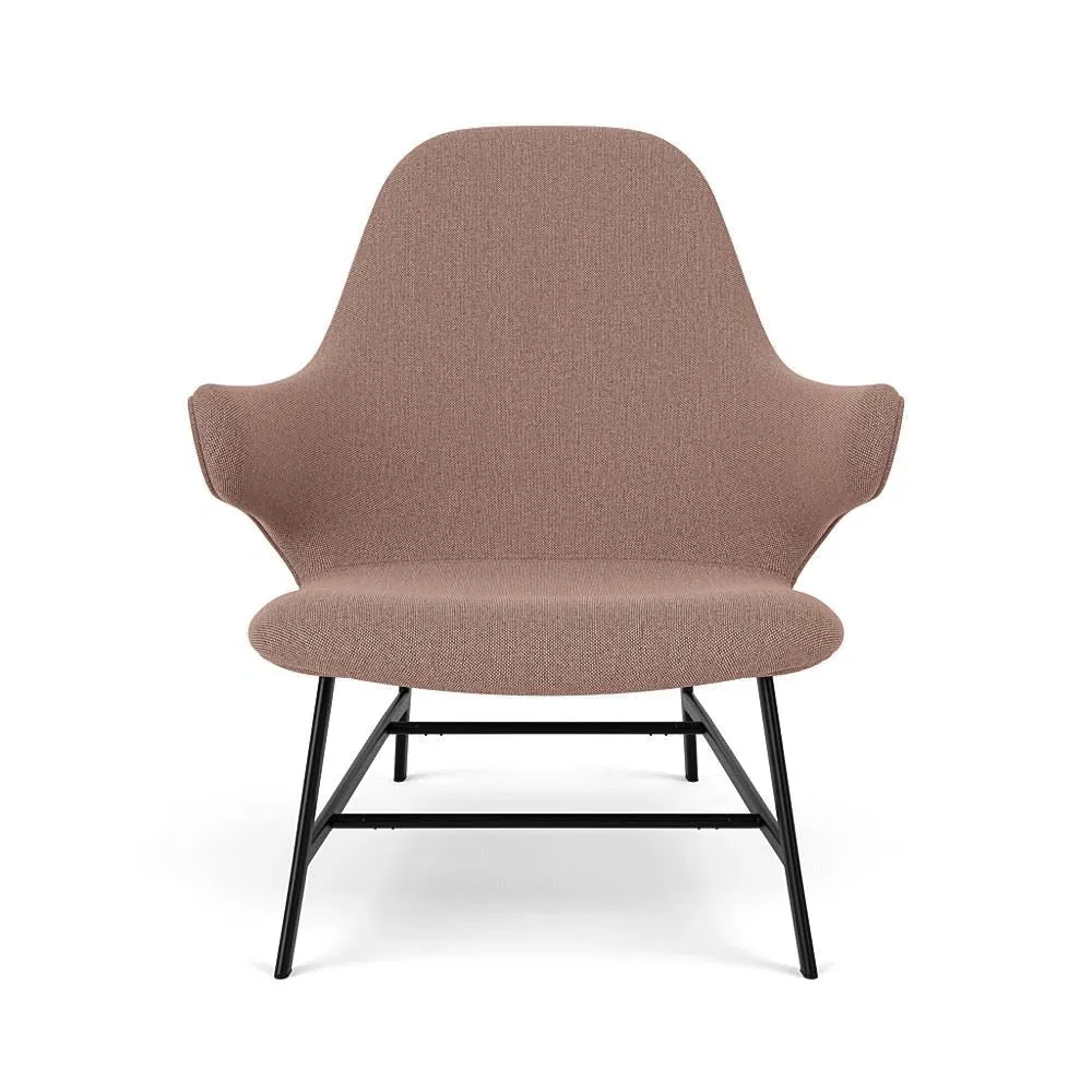 JH13 & JH14 Catch Lounge Chair - Re-Wool 648, Tube Base