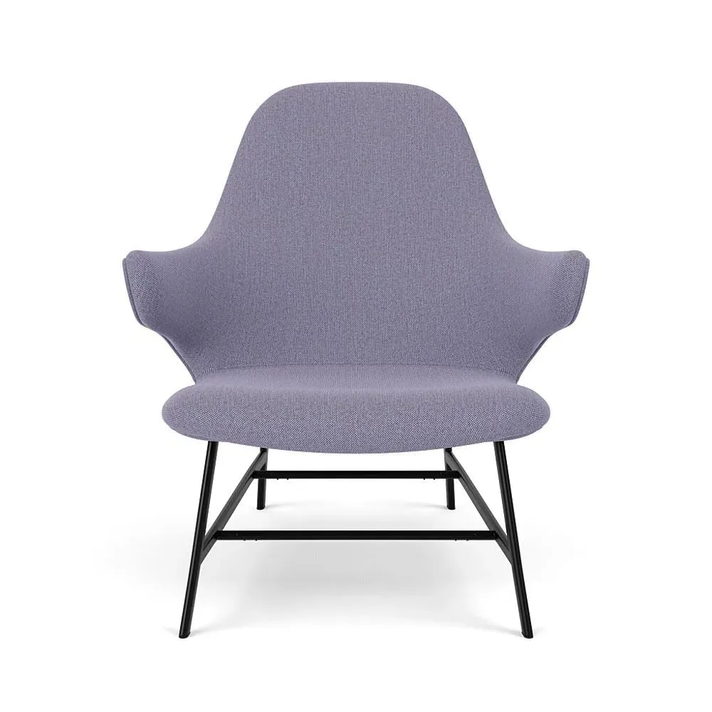 JH13 & JH14 Catch Lounge Chair - Re-Wool 658, Tube Base