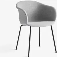 JH29 & JH31 Elefy Upholstered Dining Chair - Remix 123, Black