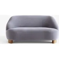 LC3 Margas 2-Seater Sofa - Gentle 133, Oiled Oak