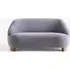 LC3 Margas 2-Seater Sofa - Gentle 133, Oiled Oak