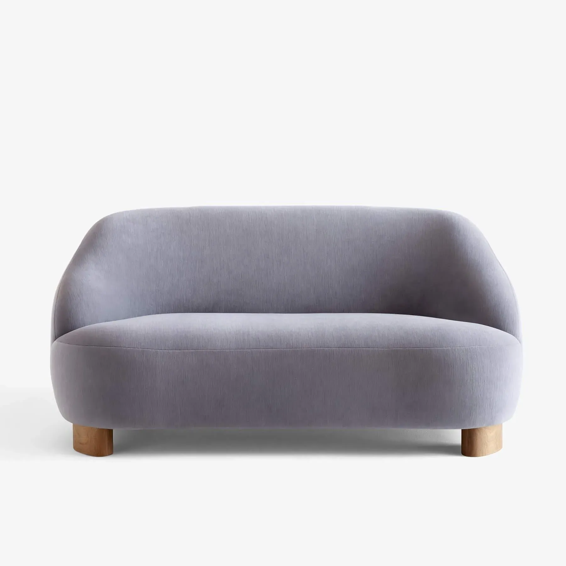 LC3 Margas 2-Seater Sofa - Gentle 133, Oiled Oak