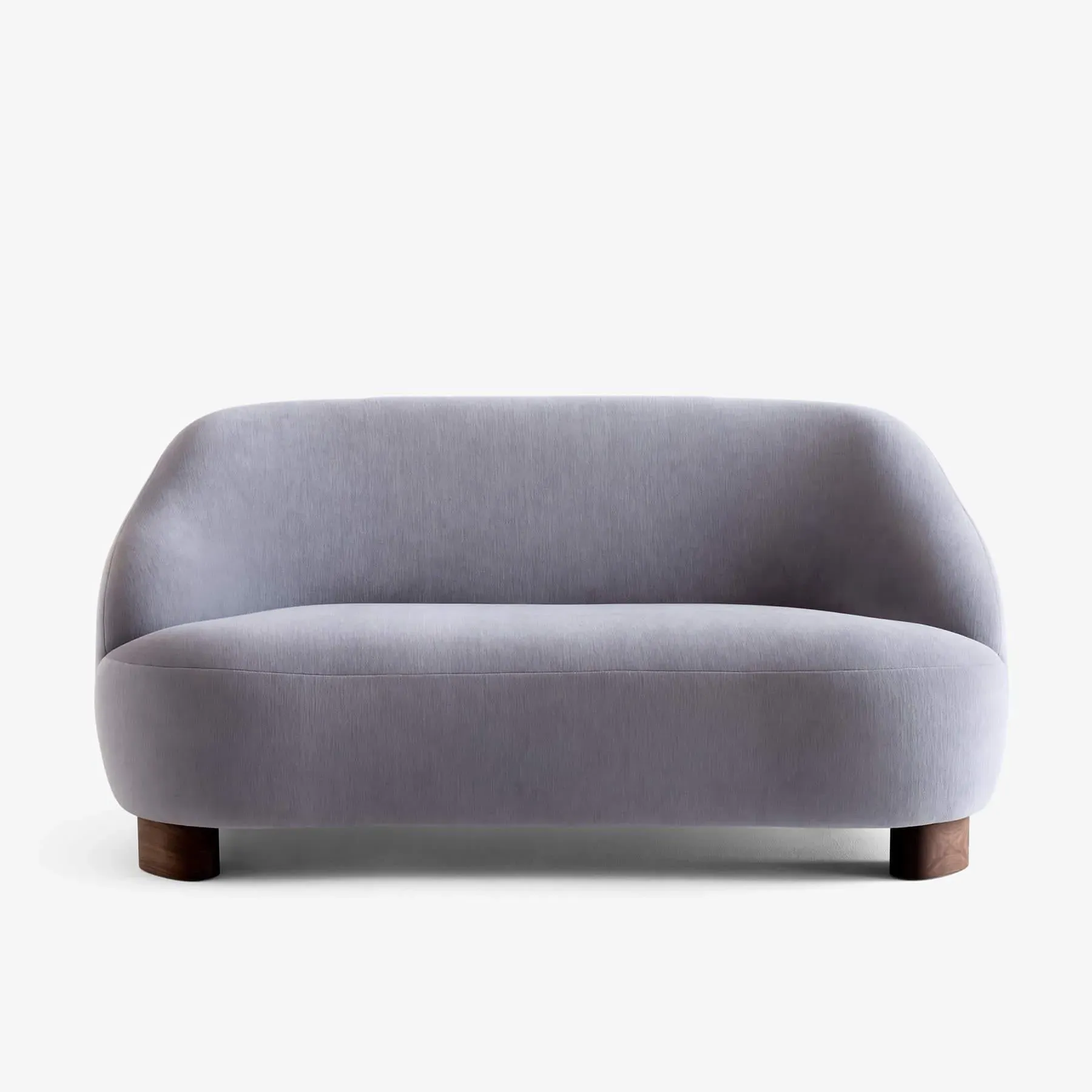 LC3 Margas 2-Seater Sofa - Gentle 133, Oiled Walnut