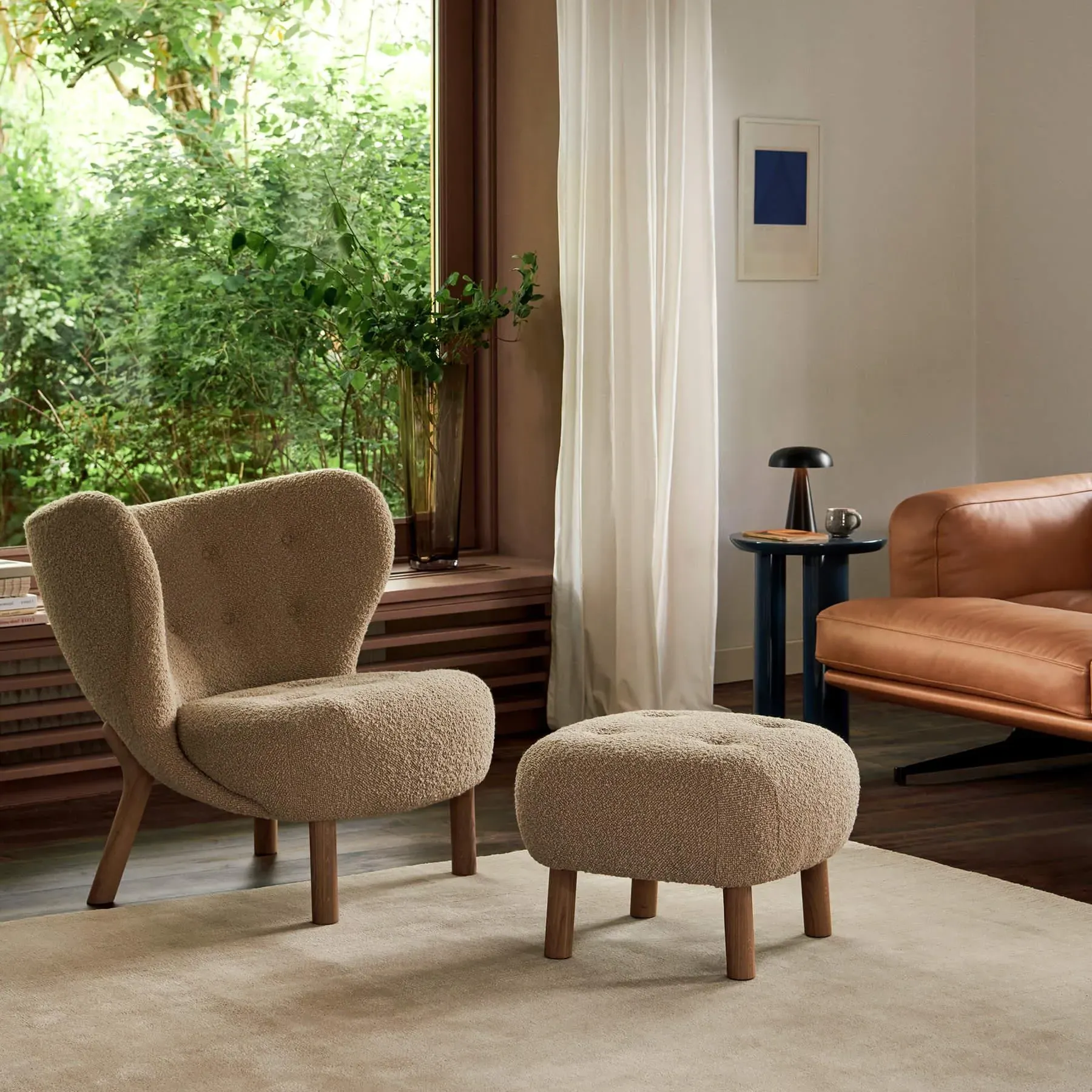 Little Petra Lounge Chair - Fabric