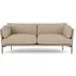 LN3.2 Cloud 3-Seater Sofa - Karakorum 003, Warm Black