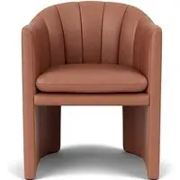 Loafer Dining Chair with Quilting - Upholstered