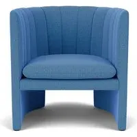 Loafer Lounge Chair with Quilting - Re-Wool