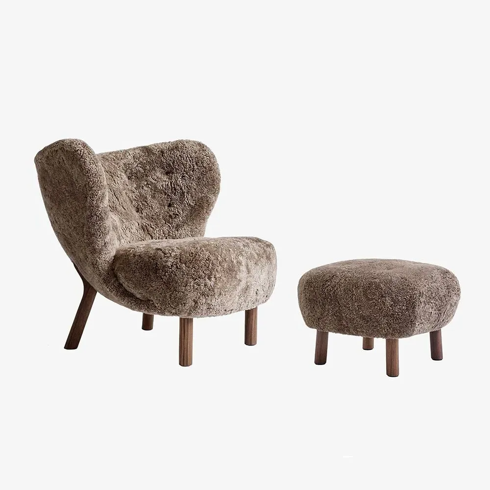 Lounge Chair - Moonlight, Sheepskin