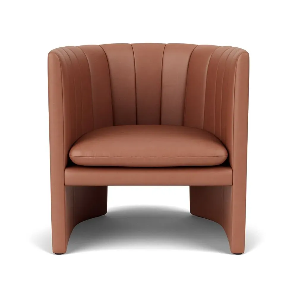 Lounge Chair with Quilted Upholstery - Fabric