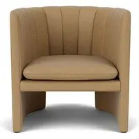 Lounge Chair with Quilted Upholstery - Fabric