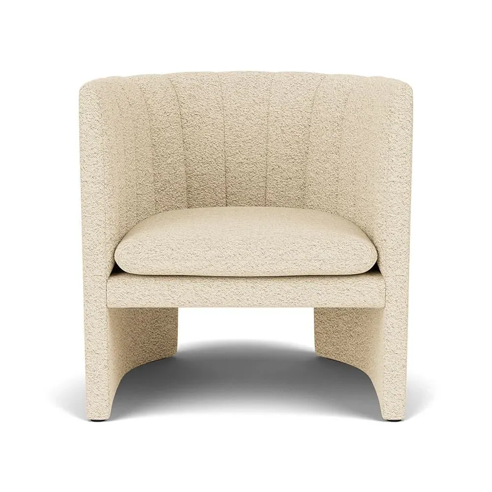 Lounge Chair with Quilted Upholstery - Fabric image