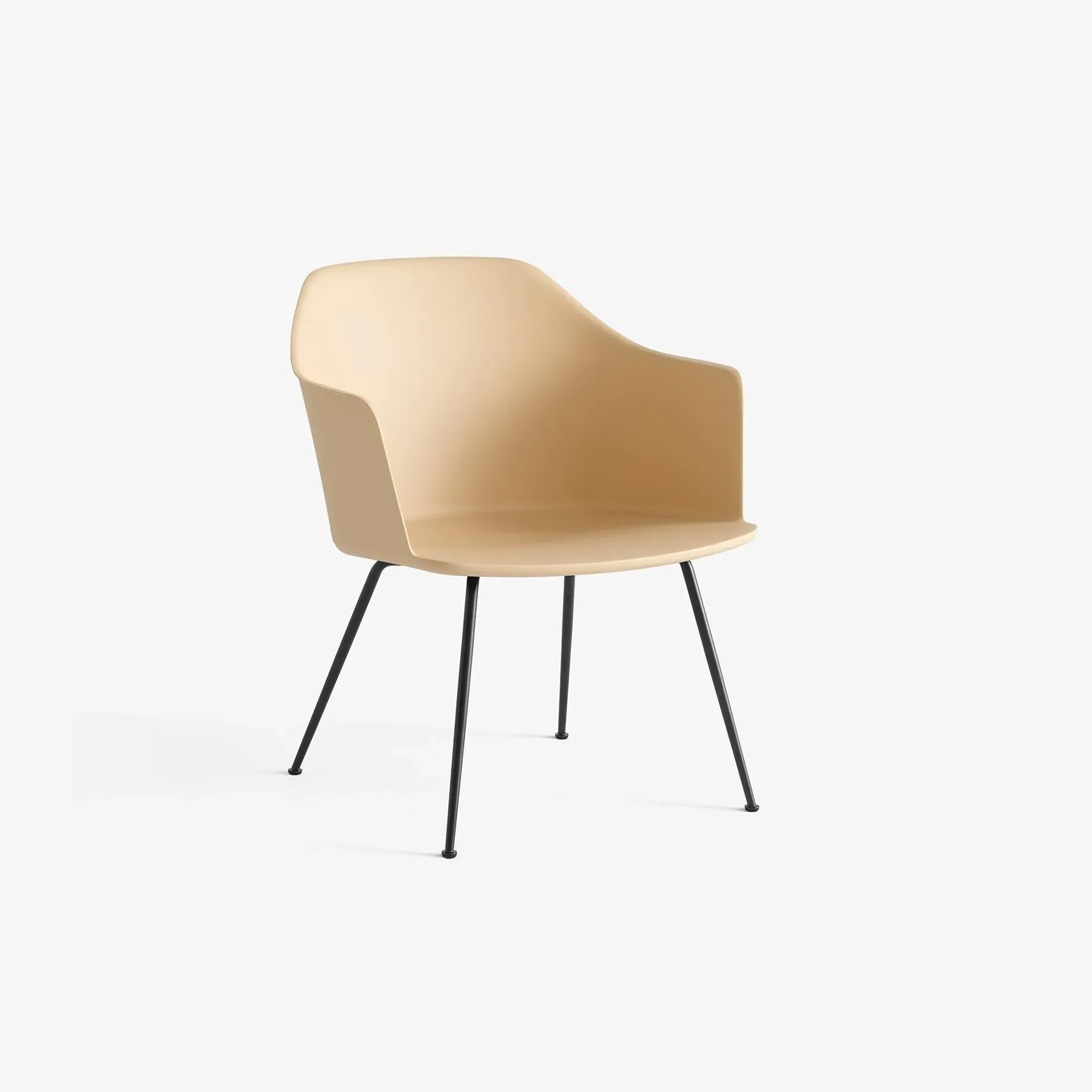 Lounge Chair with Splayed Legs - Pink