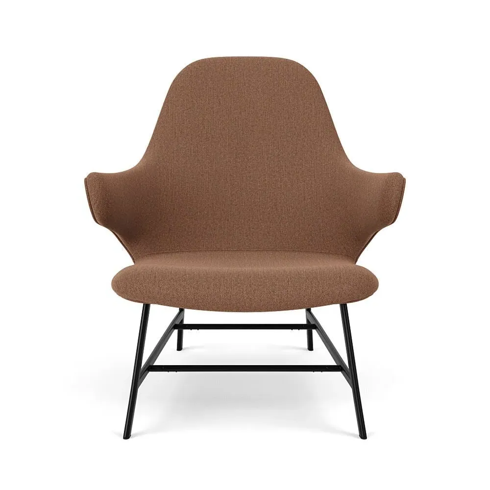 Lounge Chair with Tube Base - Re-Wool