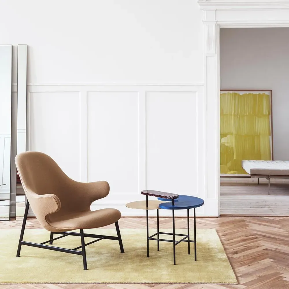 Lounge Chair with Tube Base - Re-Wool