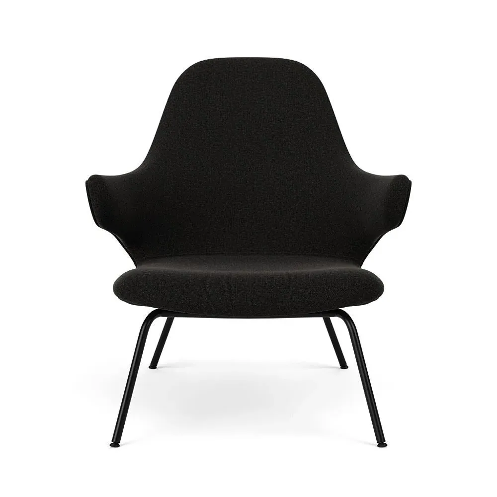 Lounge Chair with Tube Base - Re-Wool