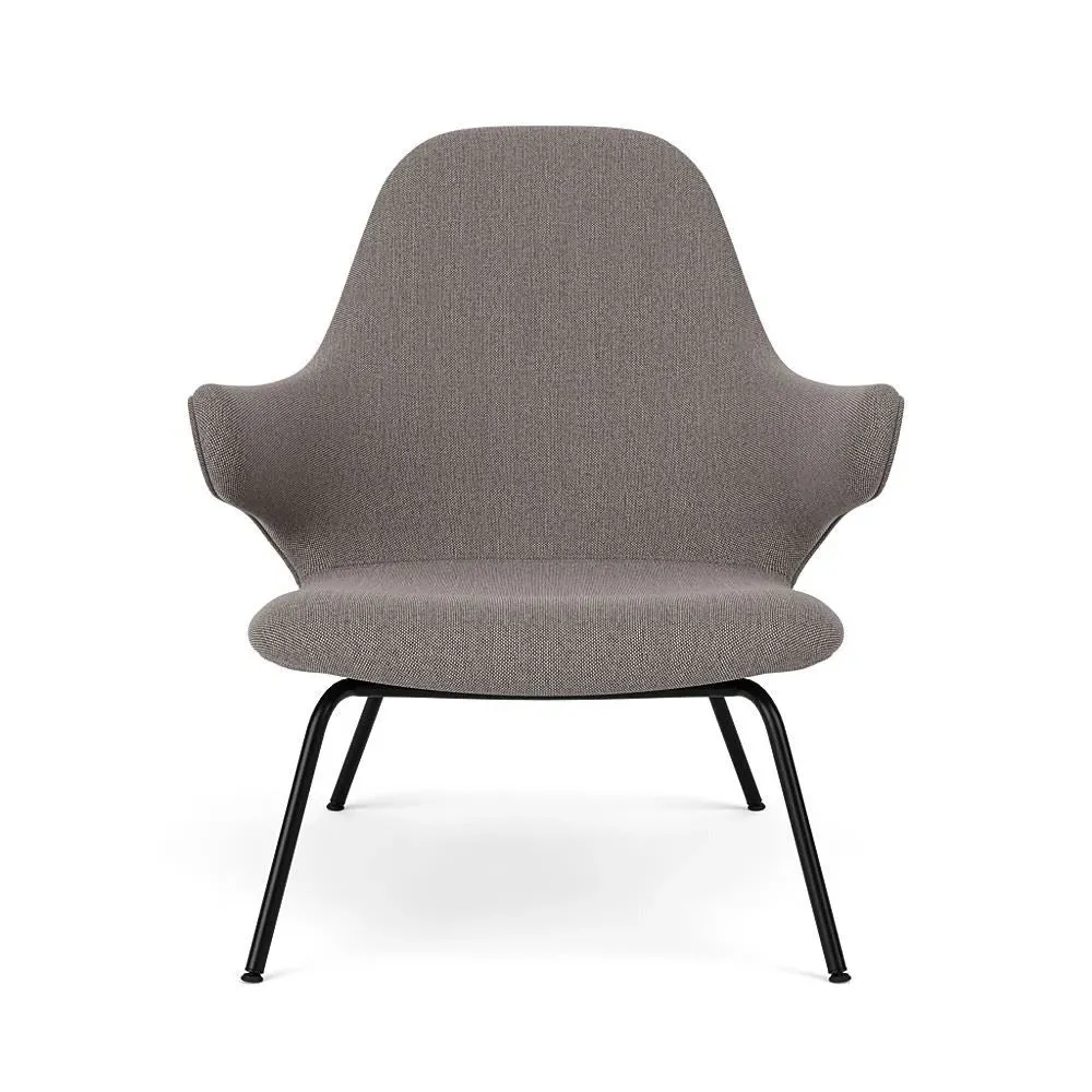 Lounge Chair with Tube Base - Re-Wool image